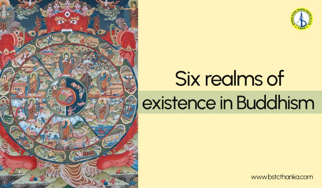 What are the Six Realms of Existence in Buddhism? | Boudha Stupa Thanka