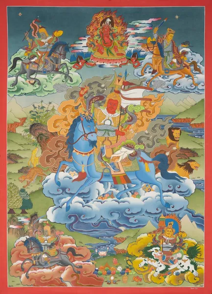 4 king | Boudha Stupa Thanka