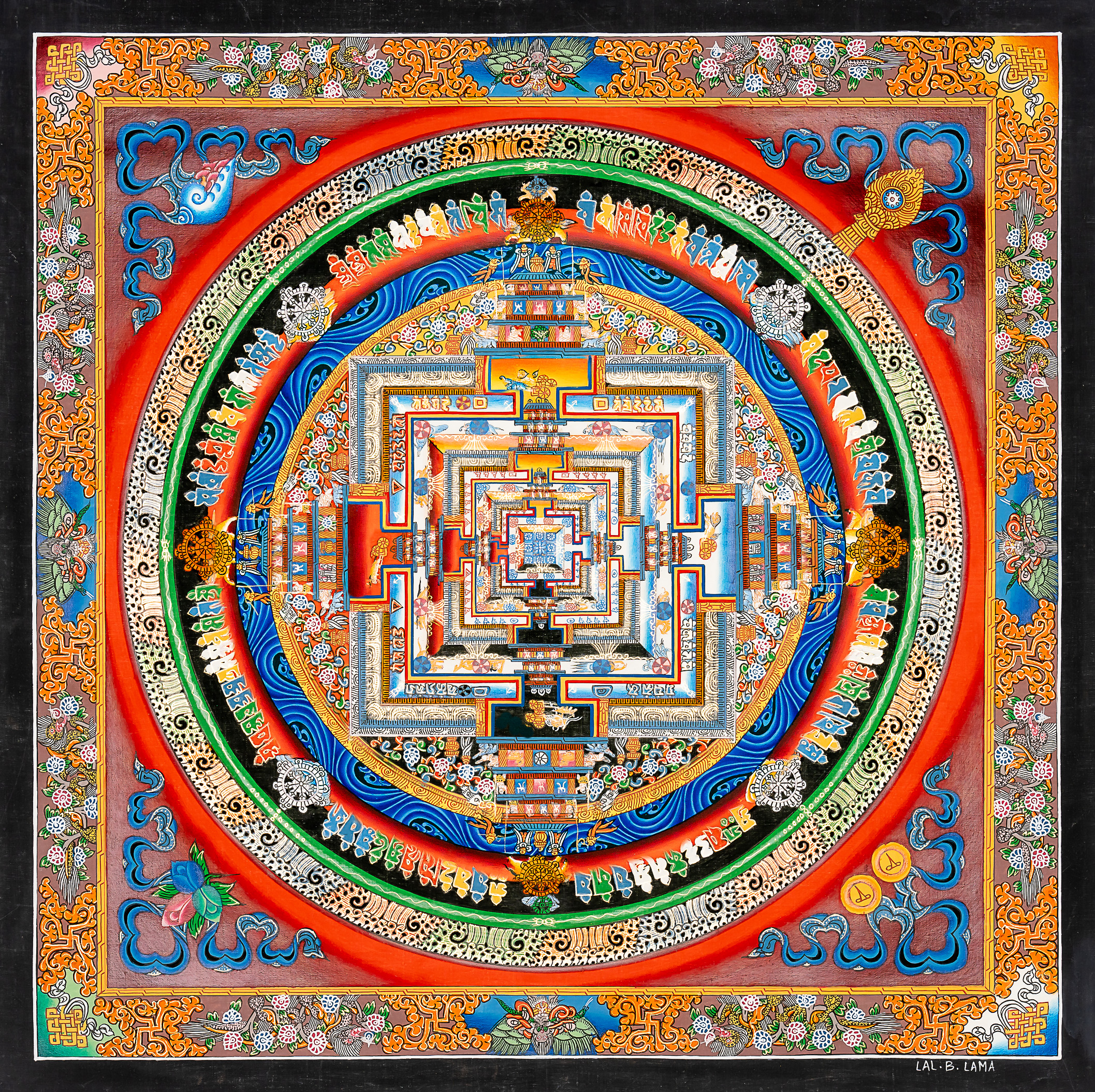 Masterpeice Kalachakra Mandala