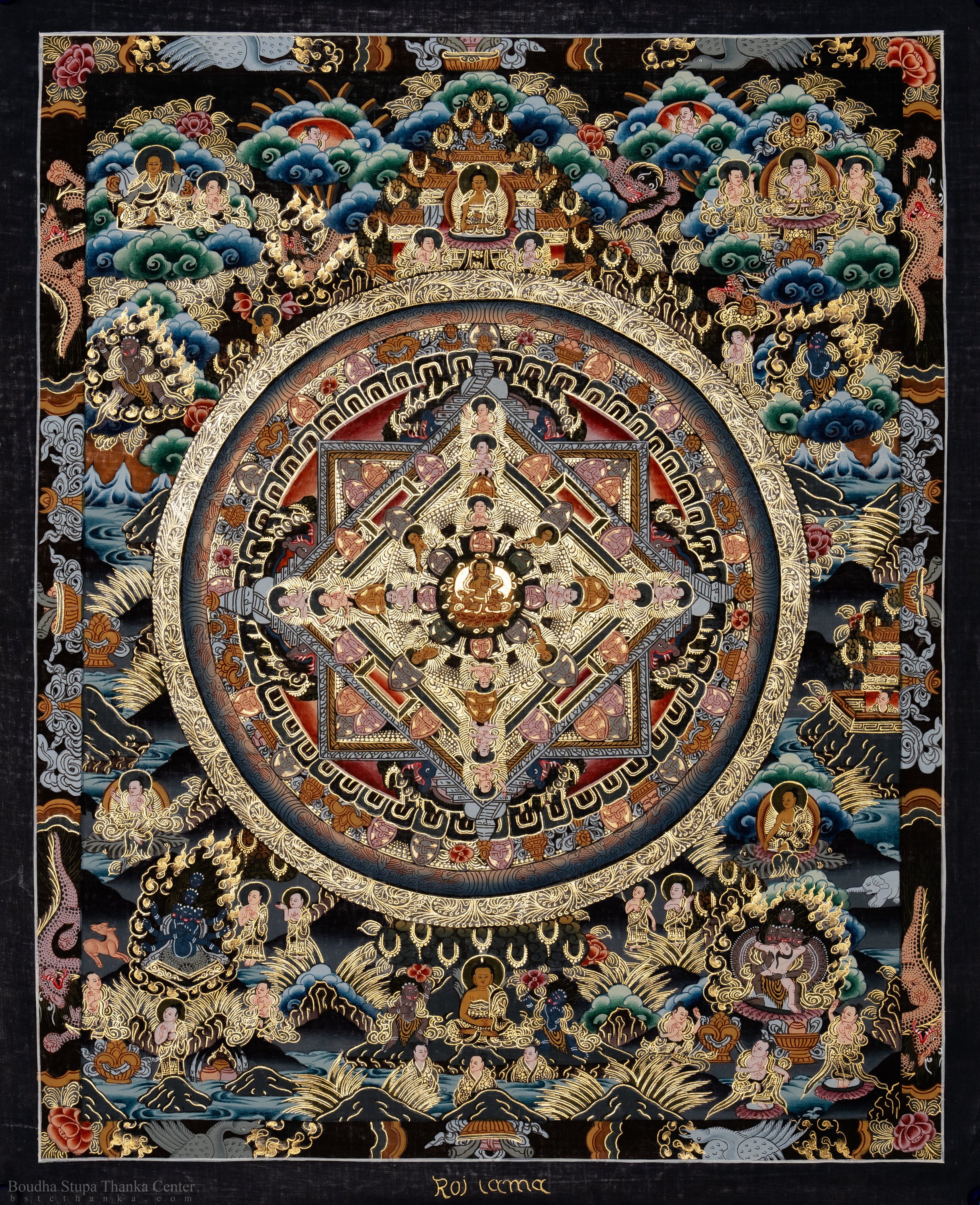 Universal Mandala Thangka Painitng